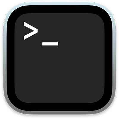 static image of mac terminal icon